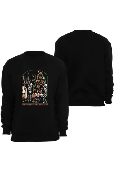 fame-stoned Halloween ( Cadılar Bayramı ) Baskılı Sweatshirt ürün görseli 1