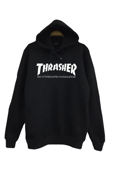 fame-stoned Thrasher Baskılı Sweatshirt ürün görseli 1
