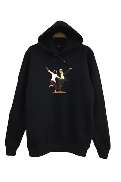 fame-stoned Stoned Pulp Fiction Kapüşonlu Sweatshirt ürün görseli 1
