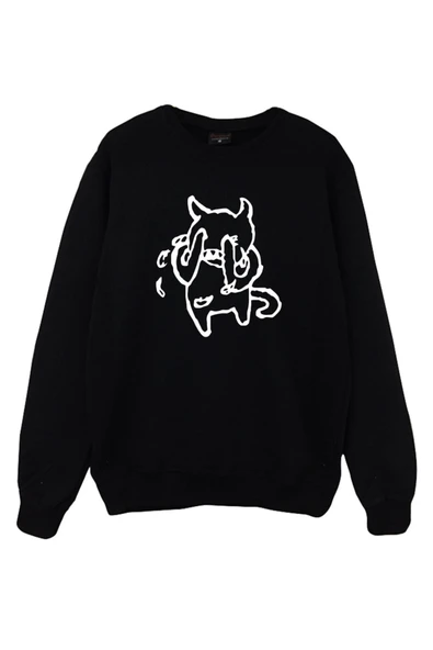 fame-stoned Radiohead Baskılı Sweatshirt ürün görseli 1
