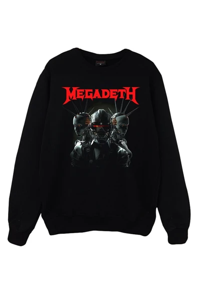 fame-stoned Megadeth Baskılı Sweatshirt ürün görseli 1