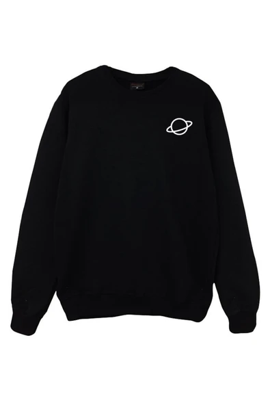 fame-stoned Saturn Baskılı Sweatshirt ürün görseli 1