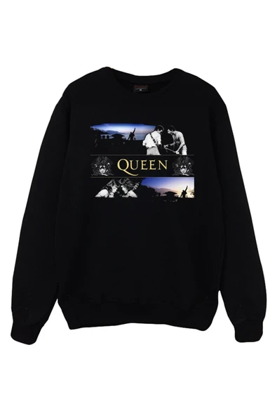 fame-stoned Queen Baskılı Sweatshirt ürün görseli 1