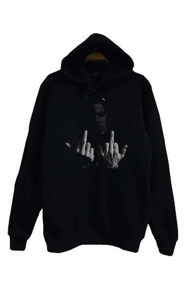 fame-stoned Nf Baskılı Kapüşonlu Sweatshirt ürün görseli 1