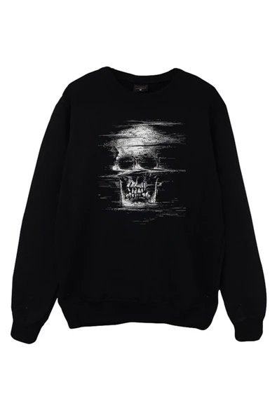 fame-stoned Kuru Kafa Baskılı Sweatshirt ürün görseli 1