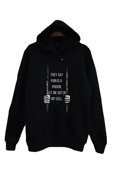 fame-stoned Nf Baskılı Kapüşonlu Sweatshirt ürün görseli 1