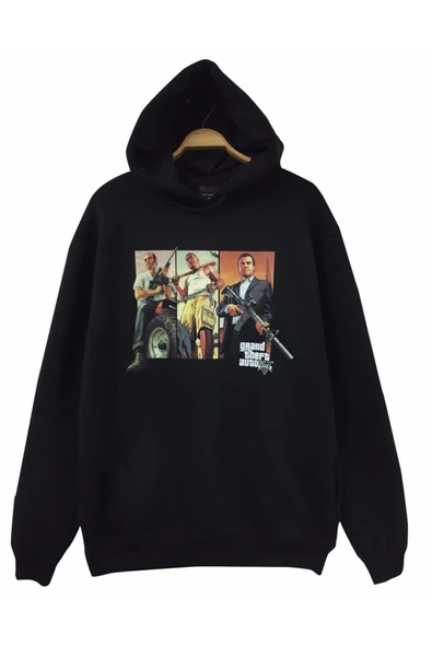 fame-stoned Gta Kapüşonlu Sweatshirt ürün görseli 1