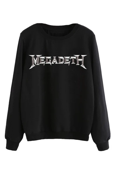 fame-stoned Megadeth Baskılı Sweatshirt ürün görseli 1