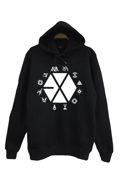 fame-stoned Exo Baskılı Sweatshirt ürün görseli 1