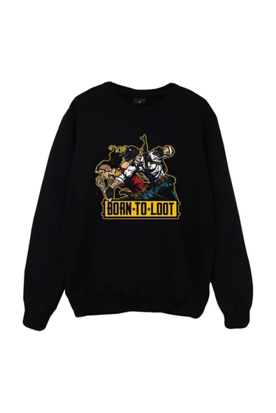 fame-stoned Pubg Baskılı Sweatshirt ürün görseli 1