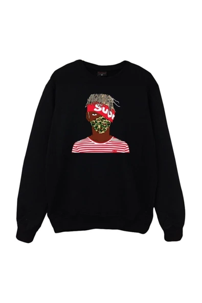 fame-stoned Astraworld Travis Scott Baskılı Sweatshirt ürün görseli 1