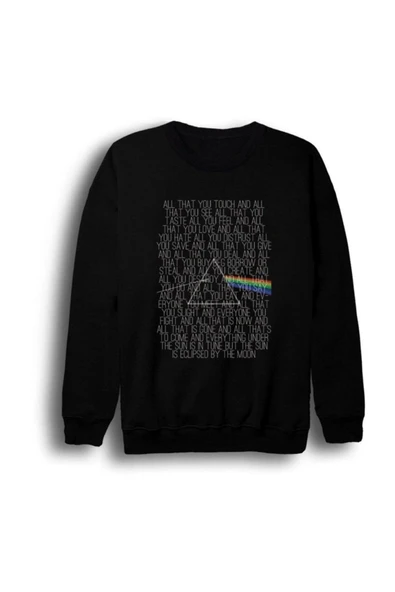 fame-stoned Pink Floyd Baskılı Sweatshirt ürün görseli 1
