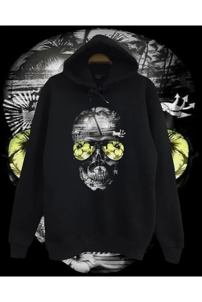 fame-stoned Kurukafa Baskılı Sweatshirt ürün görseli 1
