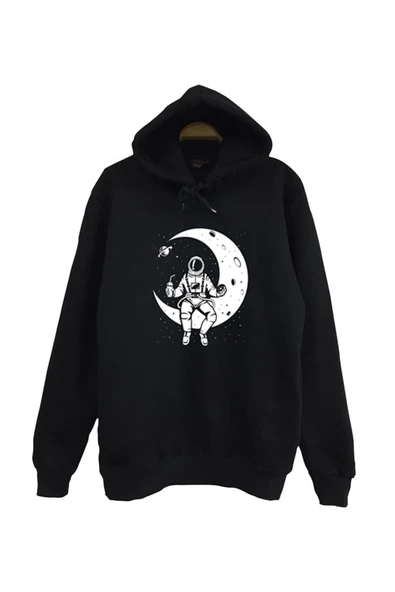 fame-stoned Astronot Baskılı Sweatshirt ürün görseli 1