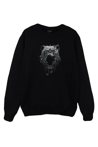 fame-stoned Pitbull Baskılı Sweatshirt ürün görseli 1