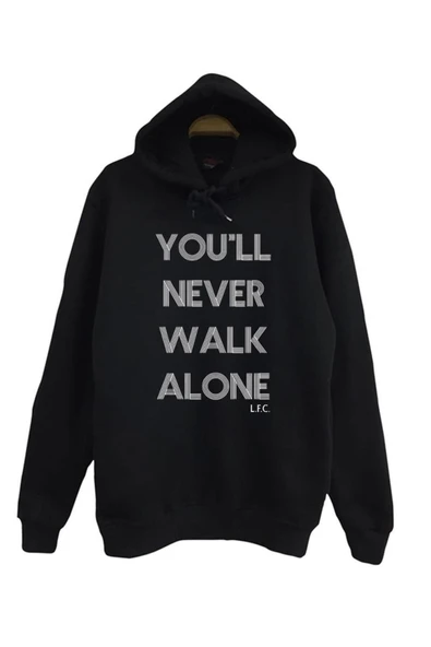 fame-stoned You'll Never Walk Alone Kapüşonlu Sweatshirt ürün görseli 1