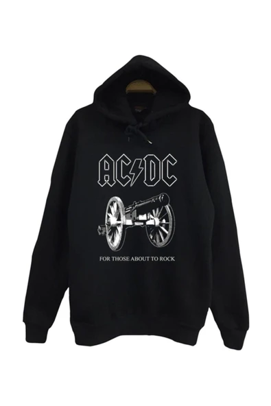 fame-stoned Acdc Kapüşonlu Sweatshirt ürün görseli 1