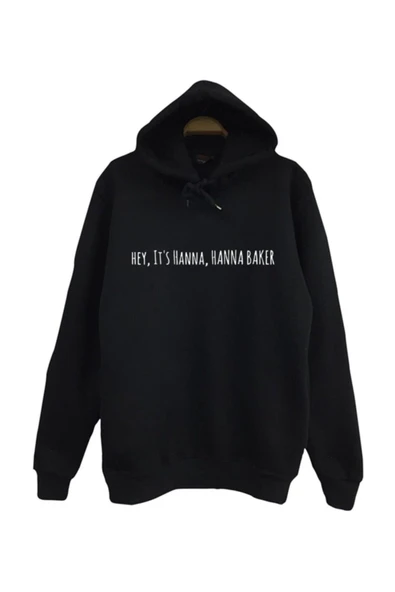 fame-stoned 13 Reasons Why Baskılı Kapüşonlu Sweatshirt ürün görseli 1