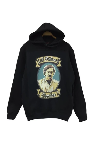 fame-stoned Pablo Escobar Baskılı Sweatshirt ürün görseli 1