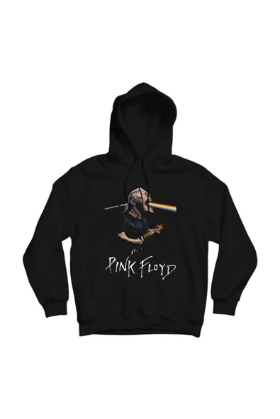 fame-stoned Pink Floyd Baskılı Kapşonlu Sweatshirt ürün görseli 1