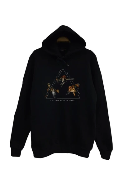 fame-stoned Nf Baskılı Kapüşonlu Sweatshirt ürün görseli 1
