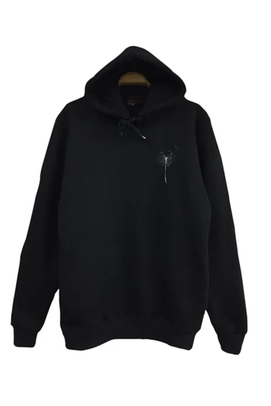 fame-stoned Üfleyen Çiçek Baskılı Sweatshirt ürün görseli 1