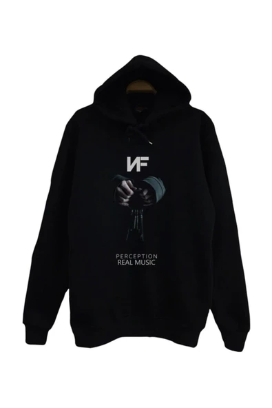 fame-stoned Nf Baskılı Kapüşonlu Sweatshirt ürün görseli 1