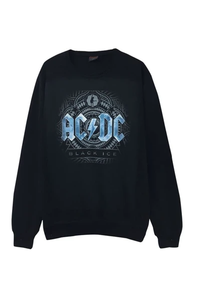 fame-stoned Acdc Bisiklet Yaka Sweatshirt ürün görseli 1