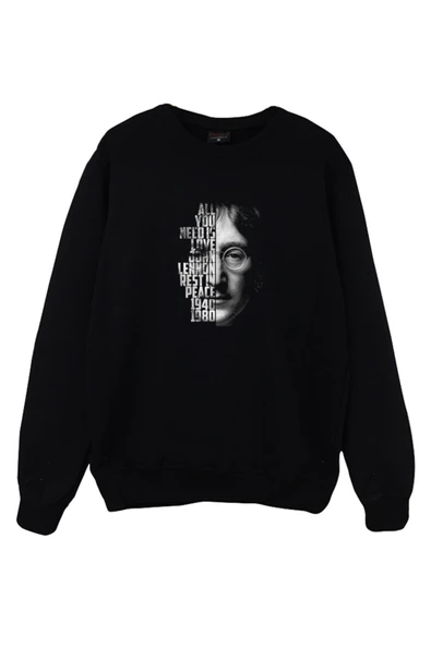 fame-stoned The Beatles Baskılı Sweatshirt ürün görseli 1