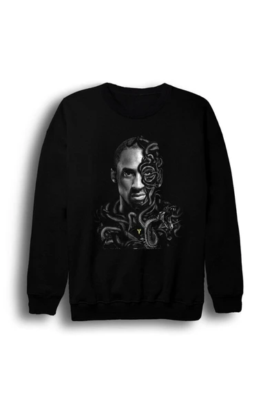 fame-stoned Kobe Bryant Baskılı Sweatshirt ürün görseli 1