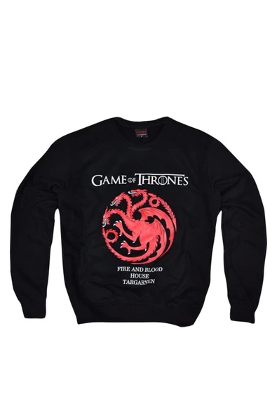 fame-stoned Game Of Thrones Baskılı Sweatshirt ürün görseli 1