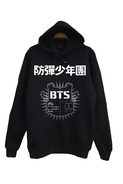 fame-stoned Bts Kapüşonlu Sweatshirt ürün görseli 1