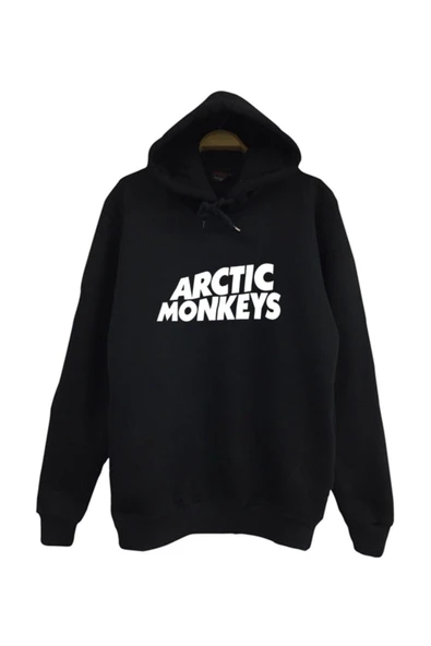 fame-stoned Arctic Monkeys Baskılı Kapüşonlu Sweatshirt ürün görseli 1