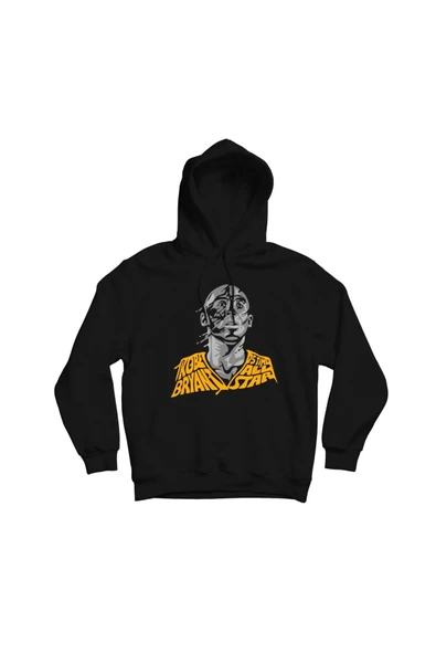 fame-stoned Kobe Bryant Baskılı Kapşonlu Sweatshirt ürün görseli 1