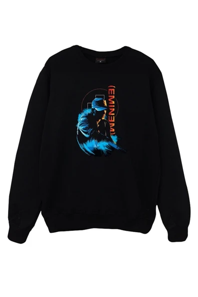 fame-stoned Eminem Baskılı Sweatshirt ürün görseli 1