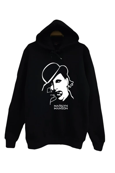 fame-stoned Marilyn Manson Baskılı Sweatshirt ürün görseli 1