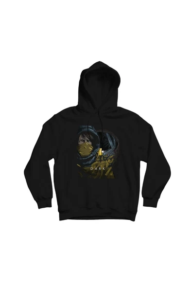 fame-stoned Dark Baskılı Kapşonlu Sweatshirt ürün görseli 1