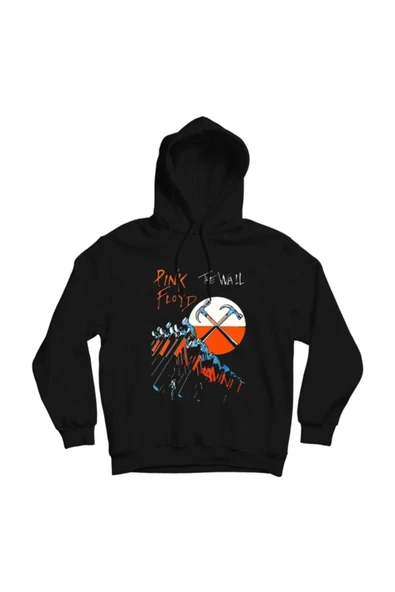fame-stoned Pink Floyd Baskılı Kapşonlu Sweatshirt ürün görseli 1