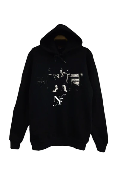 fame-stoned Nf Baskılı Kapüşonlu Sweatshirt ürün görseli 1