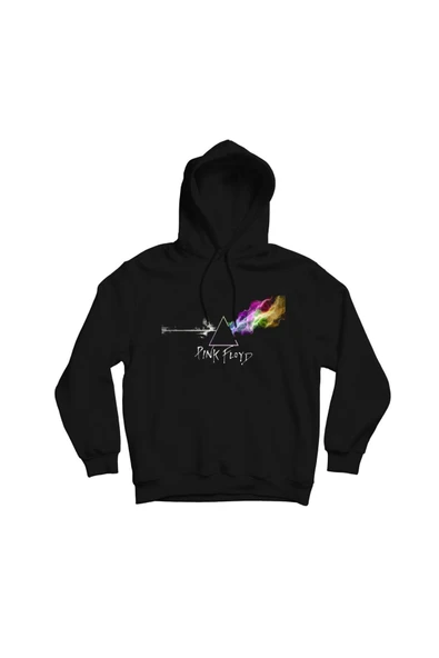 fame-stoned Pink Floyd Baskılı Kapşonlu Sweatshirt ürün görseli 1