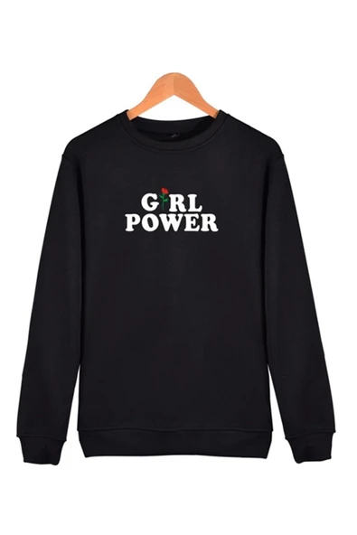 fame-stoned Gırl Power Baskılı Sweatshirt ürün görseli 1