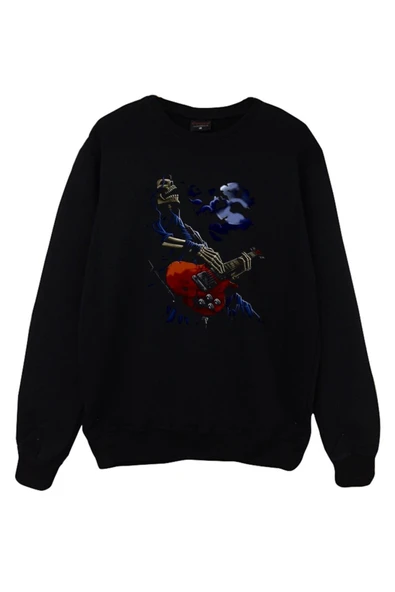 fame-stoned Kuru Kafa Baskılı Sweatshirt ürün görseli 1