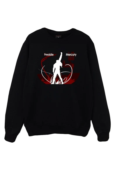 fame-stoned Queen Baskılı Sweatshirt ürün görseli 1