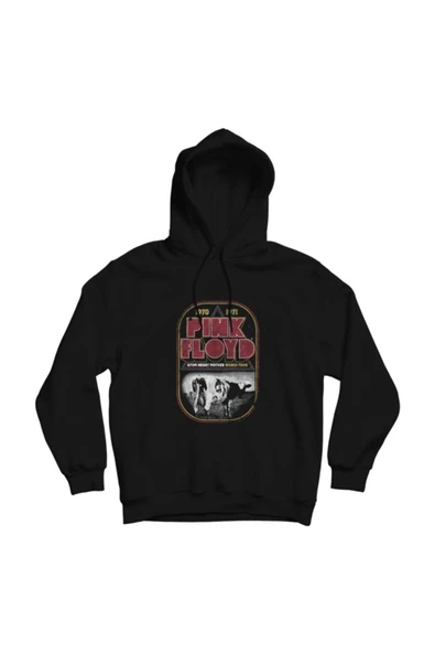 fame-stoned Pink Floyd Baskılı Kapşonlu Sweatshirt ürün görseli 1