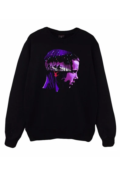 fame-stoned Stranger Thıngs Baskılı Sweatshirt ürün görseli 1