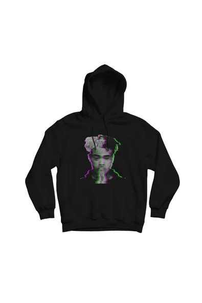 fame-stoned Xxxtentacion Baskılı Kapşonlu Sweatshirt ürün görseli 1