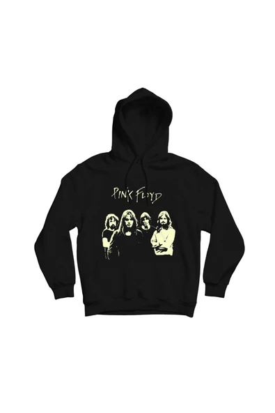 fame-stoned Pink Floyd Baskılı Kapşonlu Sweatshirt ürün görseli 1