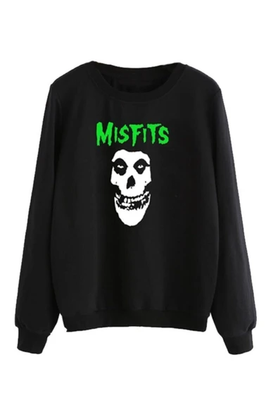 fame-stoned Mısfıts Baskılı Sweatshirt ürün görseli 1