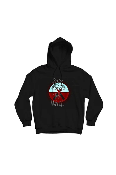 fame-stoned Pink Floyd Baskılı Kapşonlu Sweatshirt ürün görseli 1