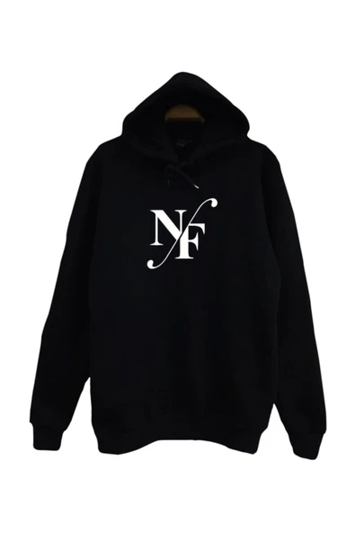 fame-stoned Nf Baskılı Kapüşonlu Sweatshirt ürün görseli 1